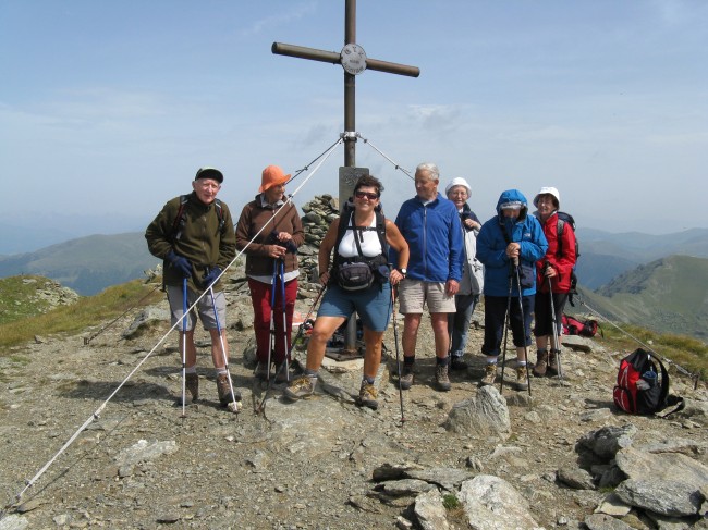 Rosennock (2440 m) in Klomnock (2331 m)